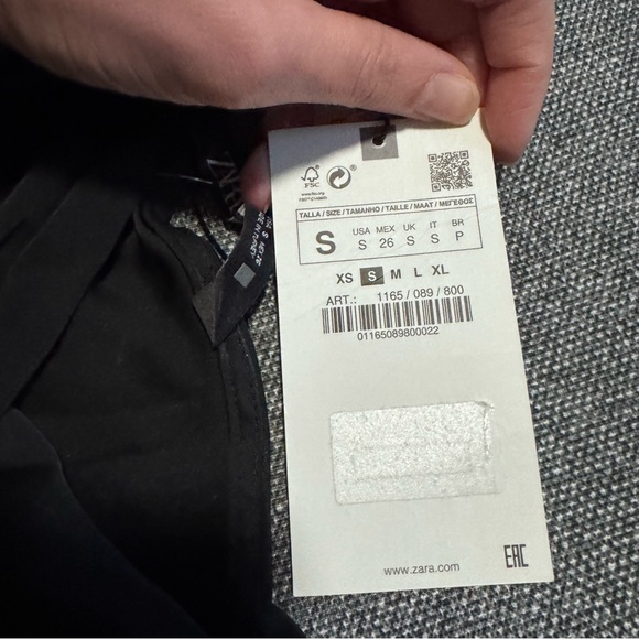 Zara black slip dress - Picture 4 of 4